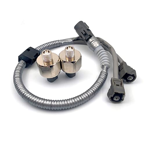 DEVMO 2 Ignition Knock Detonation Sensor 1 Set Harness Wiring Compatible with ES300 GS300 IS300 SC300 RX300 Compatible with Avalon Celica Highlander Sienna Solara 89615-12090 89615-12050 89615-32010 - Image 3