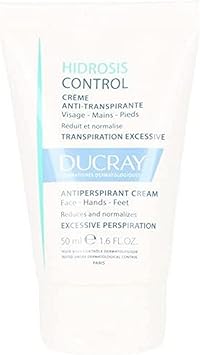 Ducray Hidrosis Control Antiperspirant Cream FaceHandsFeet 50ml