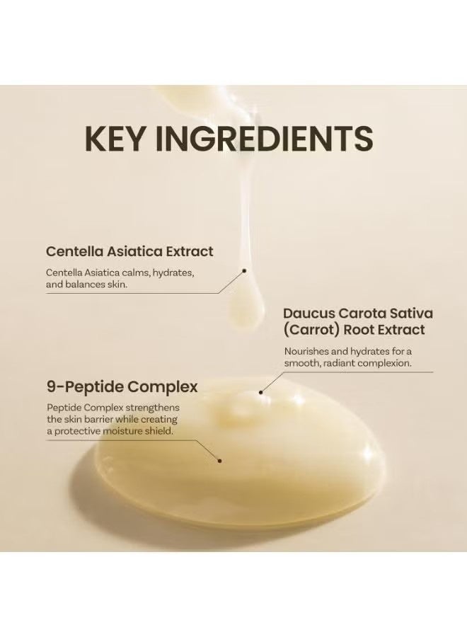 اون جريديانتس مكونات لوشن تهدئة حاجز الجلد. مرطب خفيف الوزن للبشرة الجافة والحساسة. سنتيلا، مركب 9 الببتيدات، الجلوكوز، مهدئ، مهدئ، مرطب. نباتي، العناية بالبشرة الكورية (7.43 فلور أوز) - Image 3