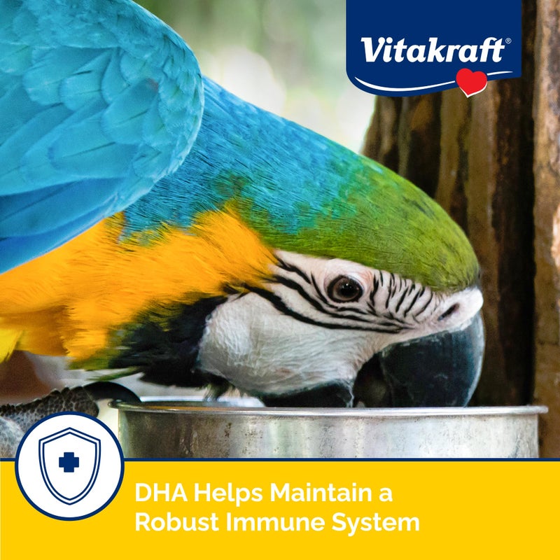 Vitakraft Menu Premium Parrot Food - Vitamin-Fortified - Macaw, Amazon, Conure, and Parrot Food for Large Birds - Image 5