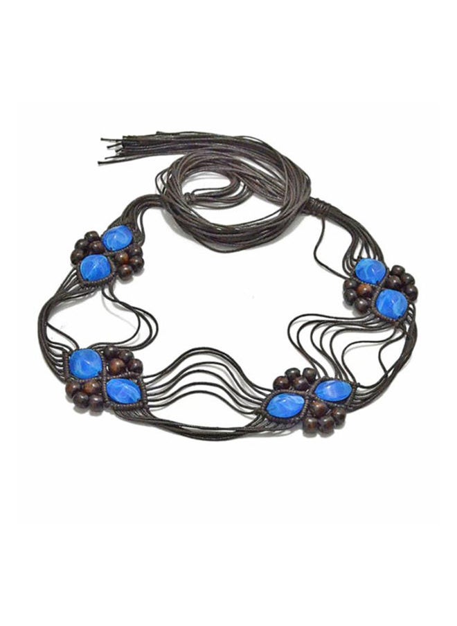 NIBEMINENT - String Braided Retro Tassel Style Waist Chain - Image 1