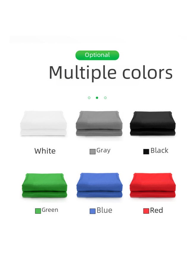 خلفية ستوديو التصوير Mixit قماش خلفية الاستوديو القابل للقطع بلون صلب شاشة خضراء للعزل الحي خلفية عرض قابلة للقطع - Image 3