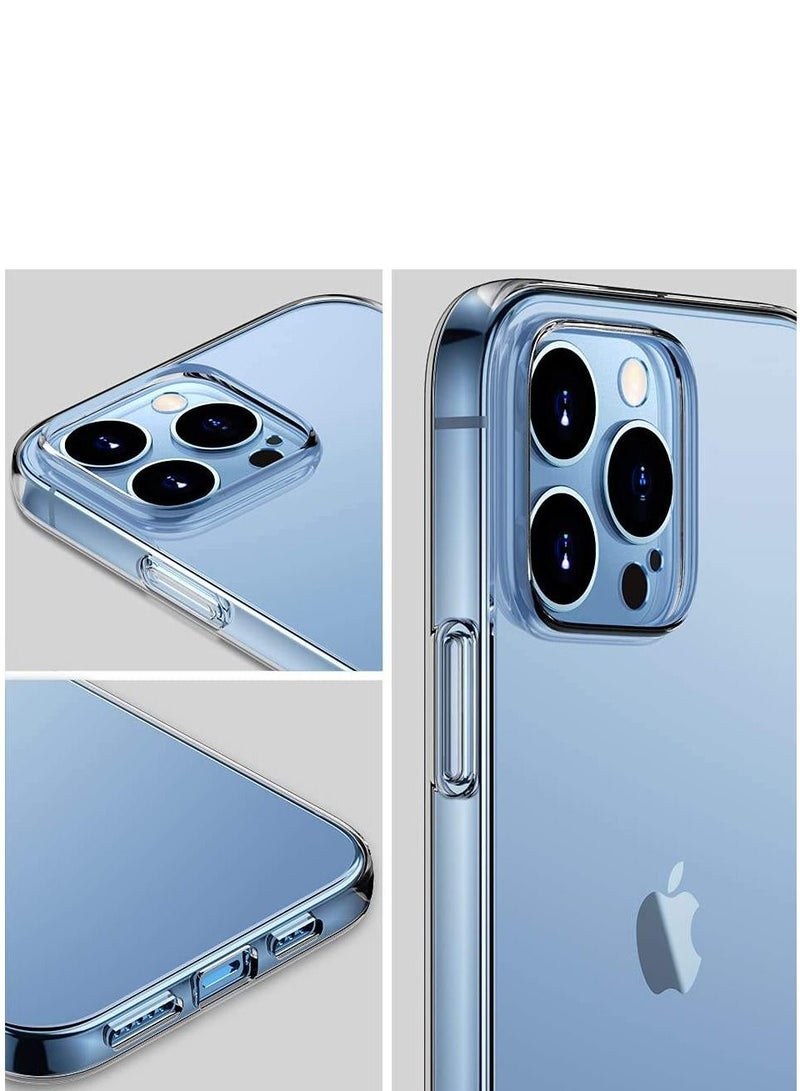 iPhone 14 Pro Protective Case Clear TPU Soft Scratch-Resistant Anti-Drop Slim Thin Crystal Case Cover Compatible with iPhone 14 Pro 6.1 Inch - Image 5