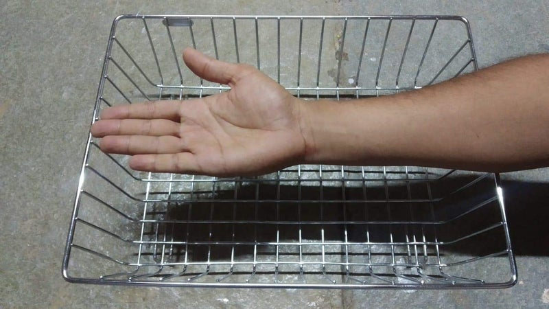 SONIQE Stainless Steel Dish Drainer Platform BasketDish Drainer for Kitchen - Image 3