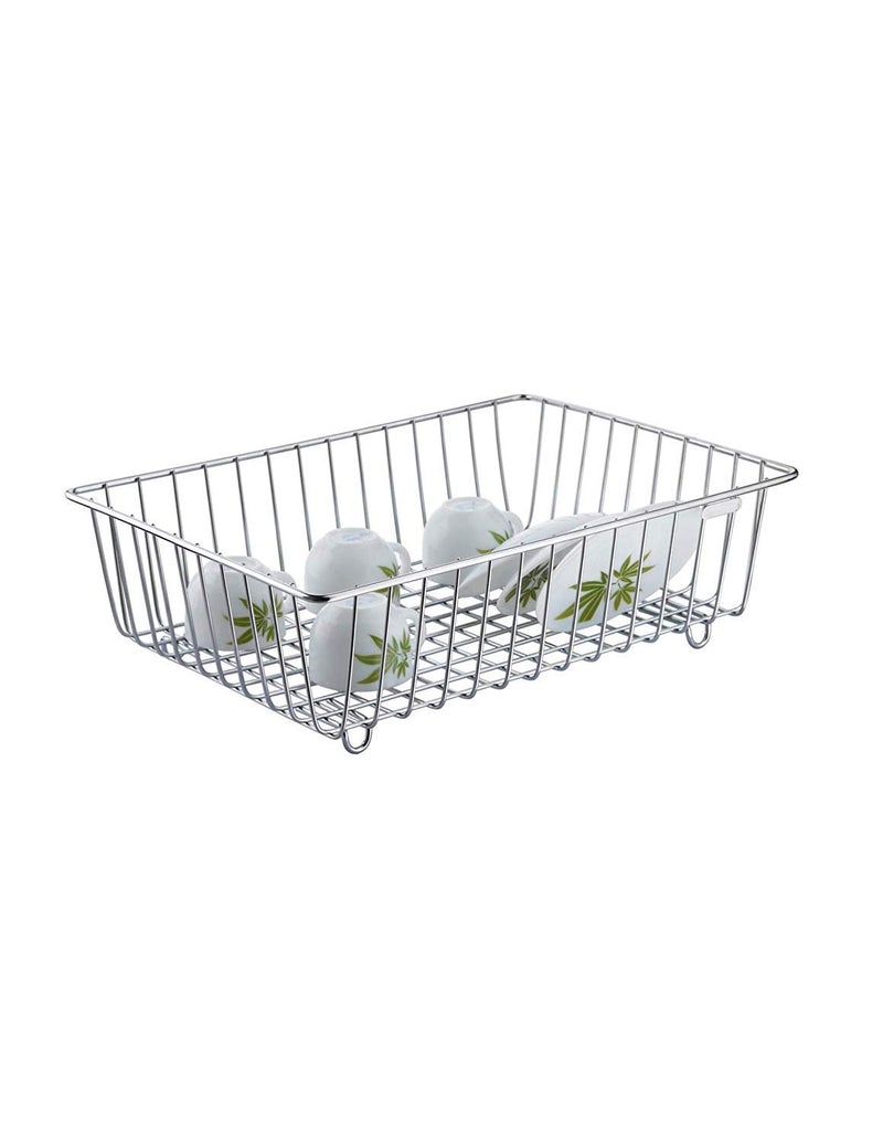 SONIQE Stainless Steel Dish Drainer Platform BasketDish Drainer for Kitchen - Image 1
