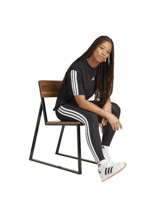 Adidas W 3S Sj Leg Black Training Tights For Women 2XS  - Image 4