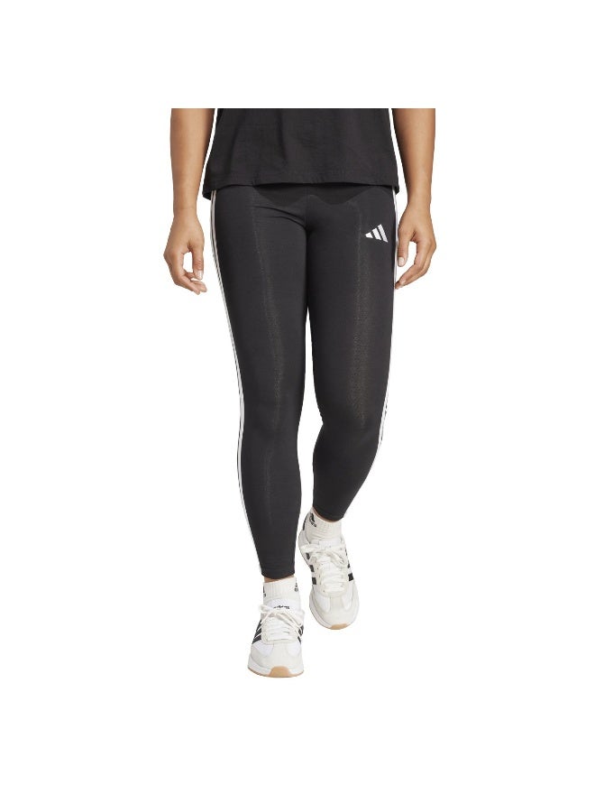 Adidas W 3S Sj Leg Black Training Tights For Women 2XS  - Image 2