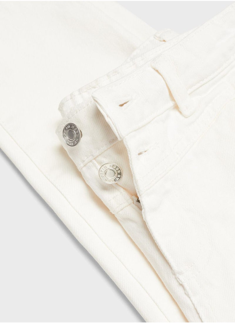MANGO - Kids Straight Fit Jeans - Image 1