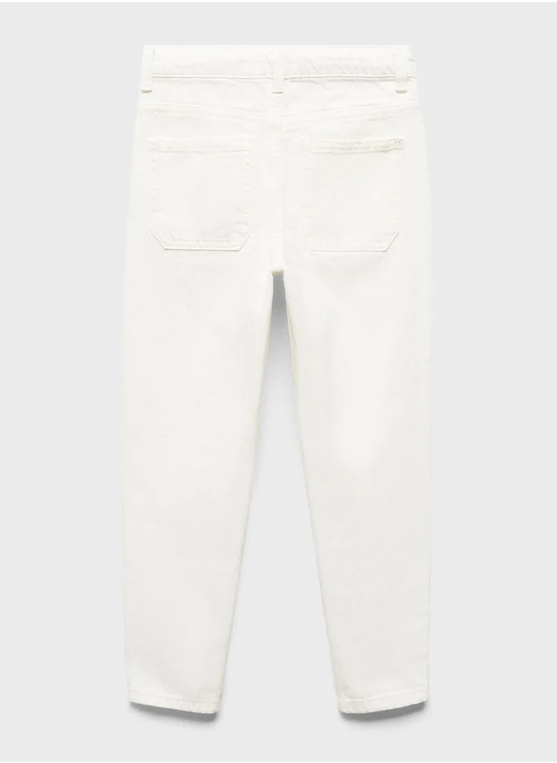 MANGO Kids Straight Fit Jeans