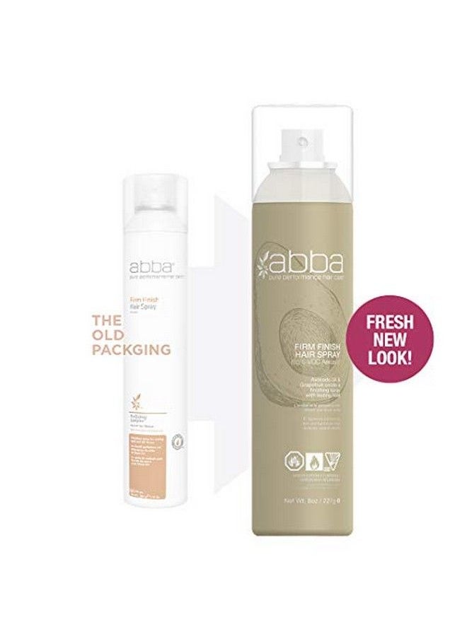 ABBA Firm Finish Hair Spray 8 Oz  - Image 5