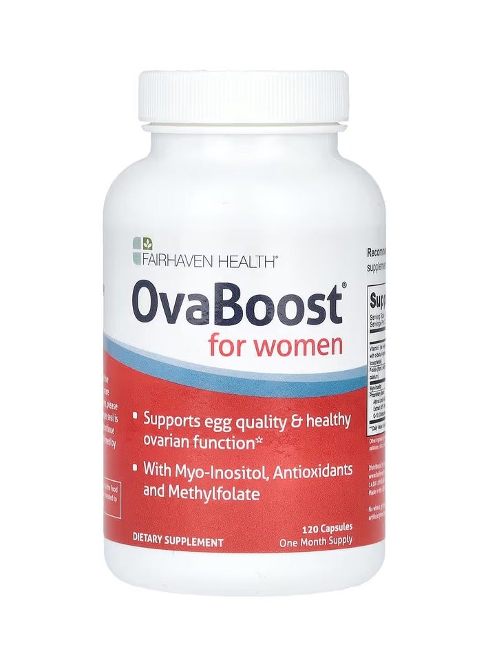 fairhaven health OvaBoost for Women 120 Capsules 