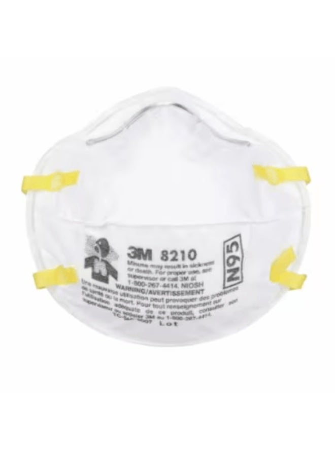 3M 8210, N95 Particulate Respirator Mask (20 PCS / PKT) - Image 3
