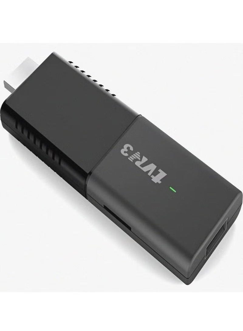Gravity TV Stick TVR3 Streaming Media Player with Remote Control ‚Äì Android 12.1, 2GB RAM + 16GB ROM, 4K Ultra HD, 1080P HDR Support, Quad-Core Processor, Dual-Band 4G/5G WiFi, Google Assistant, Portable TV Dongle for Smart Entertainment - Image 2