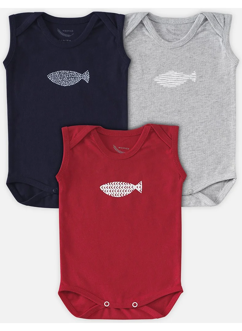 Miespiga Fish Baby Sleeveless Body Set of 3