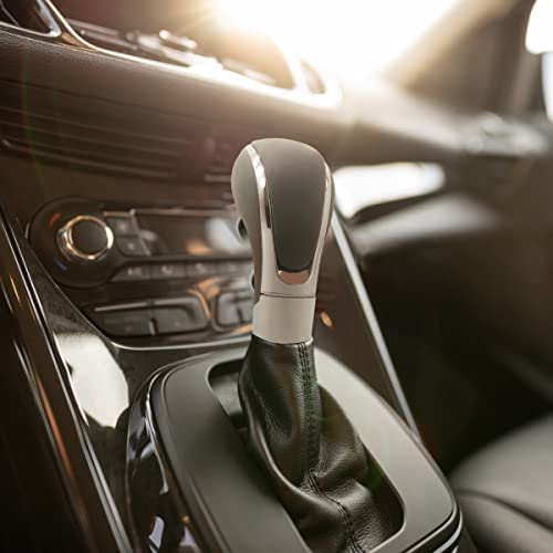 Flylin Automatic Gear Stick Shift Knob Car Gear Shifter Knob Cover Head Handle Lever Fit for Buick Verano Regal Excelle Opel Vauxhall (Black) - Image 4