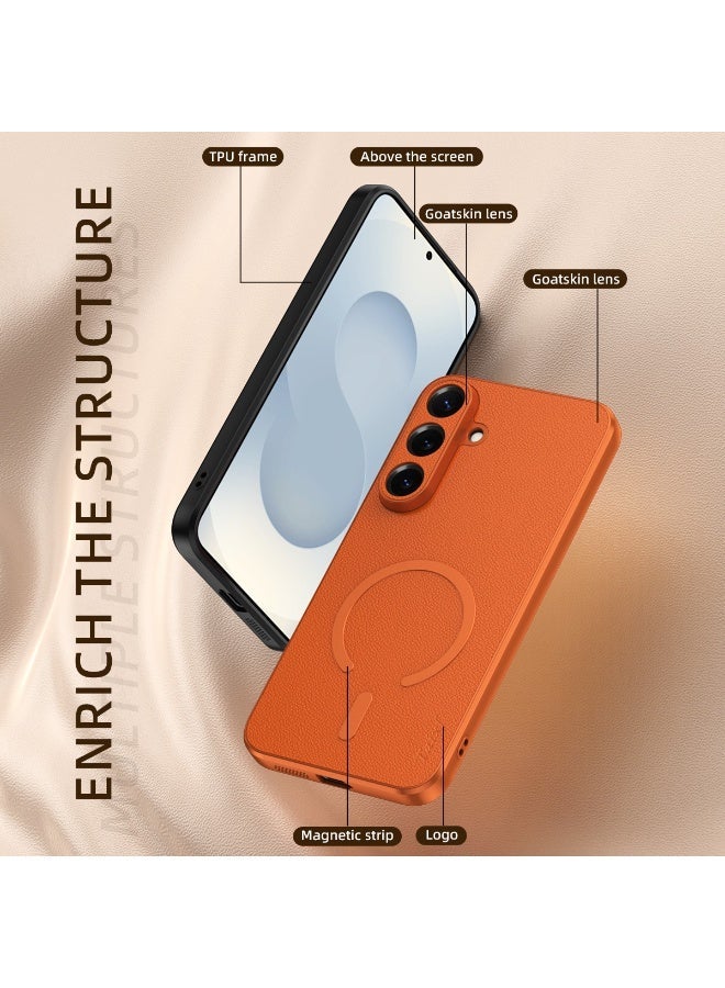 Samsung Galaxy S25 Fe Magnetic Case,[Drop Protection] [Compatible with MagSafe] Shockproof Cover, Magnet Case for S25 Fe with Shockproof     Bumper - Image 5