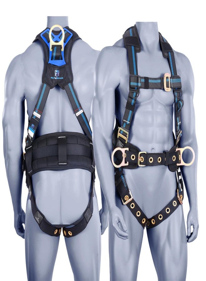 FHFallArrest Fall Protection 5pt Full-Body Safety Harness - Image 1