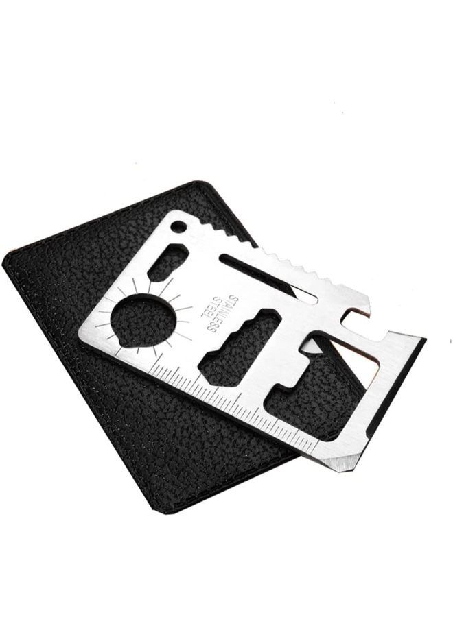 Multi-Tool Stainless Steel Survival Pocket Tool Card Tool  - Image 1