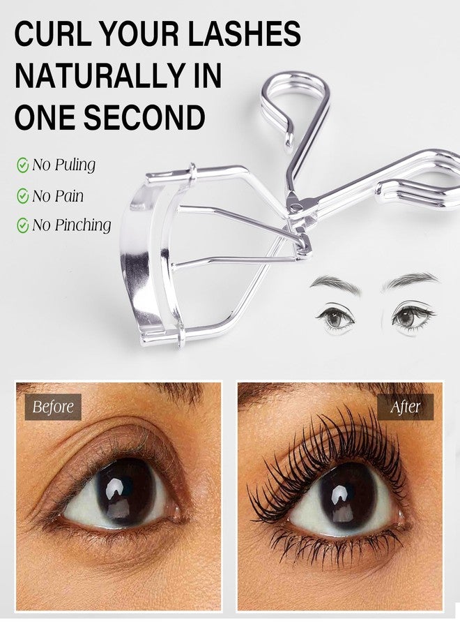 CUT IT 3-in-1 Eyelash Curler Set w/3 Replacement Pads (Soft/Medium/Firm) - Professional Lash Curler for Natural, Fake, Curly or Straight Lashes, Suitable for Professional Salon or Home Use, Purple - Image 5