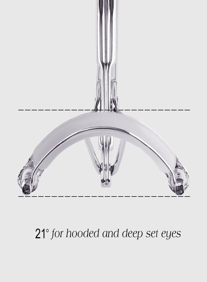 CUT IT 3-in-1 Eyelash Curler Set w/3 Replacement Pads (Soft/Medium/Firm) - Professional Lash Curler for Natural, Fake, Curly or Straight Lashes, Suitable for Professional Salon or Home Use, Purple - Image 3