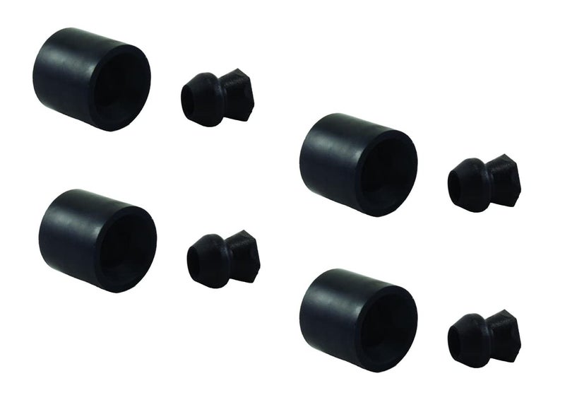 JR Products 10665 Low Profile Bumper Door Holder (Quantity 4) - Image 5