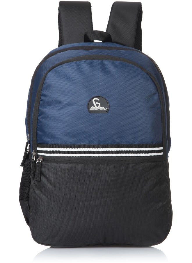 GREENLANDS Backpack Gnl Stria Nvy/Blk  - Image 1
