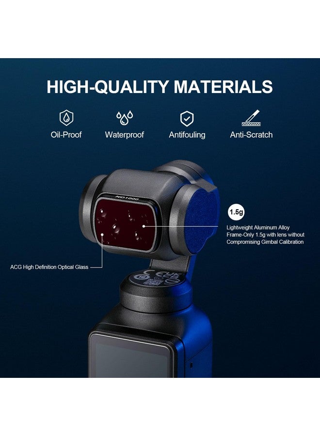 سكاي ريت مجموعة فلاتر Nd لملحقات Dji Osmo Pocket 3 Creator Combo (ضباب أسود) - Image 5