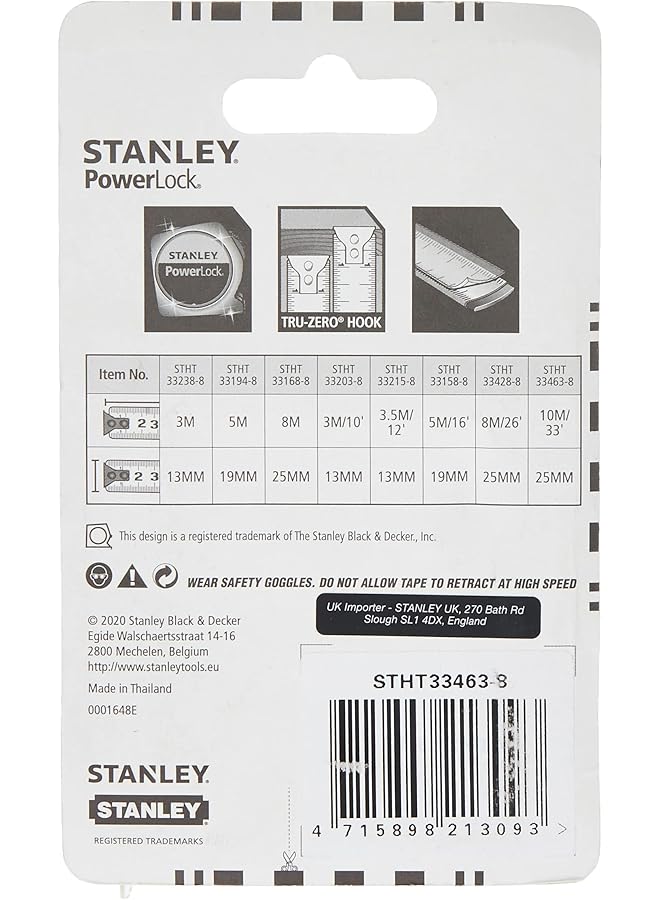 Stanley Power Lock Tape 10M Stht33463 8 - Image 2