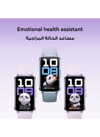 Band 10 Smartwatch, Compatible with iOS Android, Emotional Wellbeing Assistant, Fast Charging And Robust Battery Life, Comfortable Wearing, Pro-Level Sleep Analysis, Black - view 5