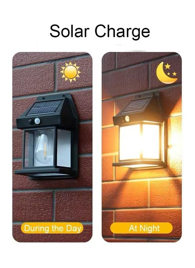 QSHOP® Solar Wall Lights Outdoor, Wireless Dusk to Dawn 3 Modes Motion Sensor Lights Outdoor Waterproof with Clear Panel for Entryway Front Door - pzsku/ZBB29B5A5B375E92D5197Z/45/_/1730640883/5acb441e-c8ac-4bd2-8700-f70fadedfae5