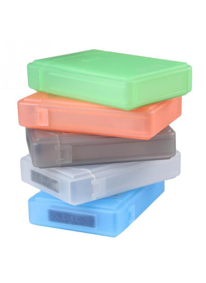 Generic 3.5 Inch Hard Disk Box PP Box 3.5 Inch HDD Case Protection Box Hard Disk Storage Box Shockproof Moisture-proof Box Plastic-Color:Silver Gray  - Image 1
