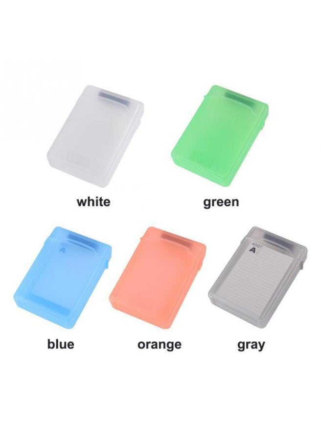 Generic 3.5 Inch Hard Disk Box PP Box 3.5 Inch HDD Case Protection Box Hard Disk Storage Box Shockproof Moisture-proof Box Plastic-Color:Silver Gray  - Image 2
