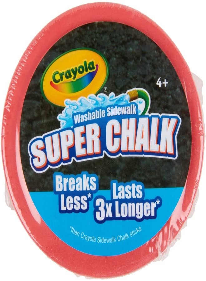 CRAYOLA Washable Outdoor Super Chalk - Assorted Colours (Box of 30) | 3 Different Ways to Colour with One Puck! | For Ages 4+ - Image 2
