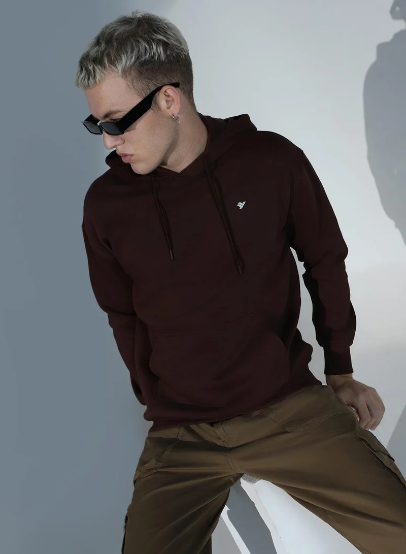 Hubberholme Brown Sweatshirt For Men