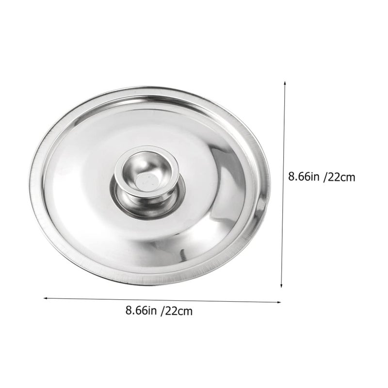 Stainless Steel Universal Pot Lid Versatile Cover For All Pans - Image 3