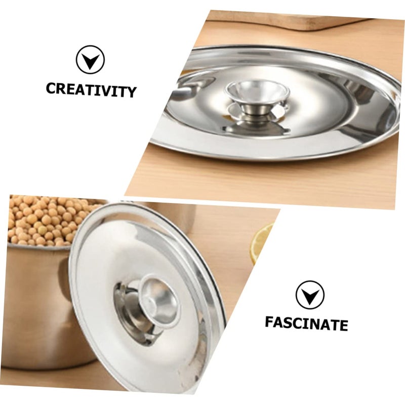 Stainless Steel Universal Pot Lid Versatile Cover For All Pans - Image 4