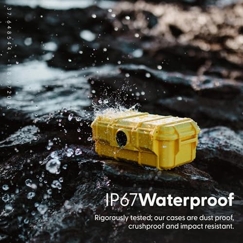 Evergreen 57 Waterproof Dry Box Protective Case - Travel Safe/Mil Spec/USA Made - for Cameras, Phones, Ammo Can, Camping, Hiking, Boating, Water Sports, Knives, & Survival (Yellow) - Image 5