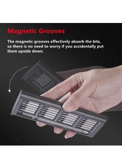 HUBTURE HUBTURE 24 Pieces Precision Screwdriver Set Multifunction Magnetic Pocket Screwdriver Tool Kit Mini Repair Kit for Electronics Tablets Cellphones  - Image 4