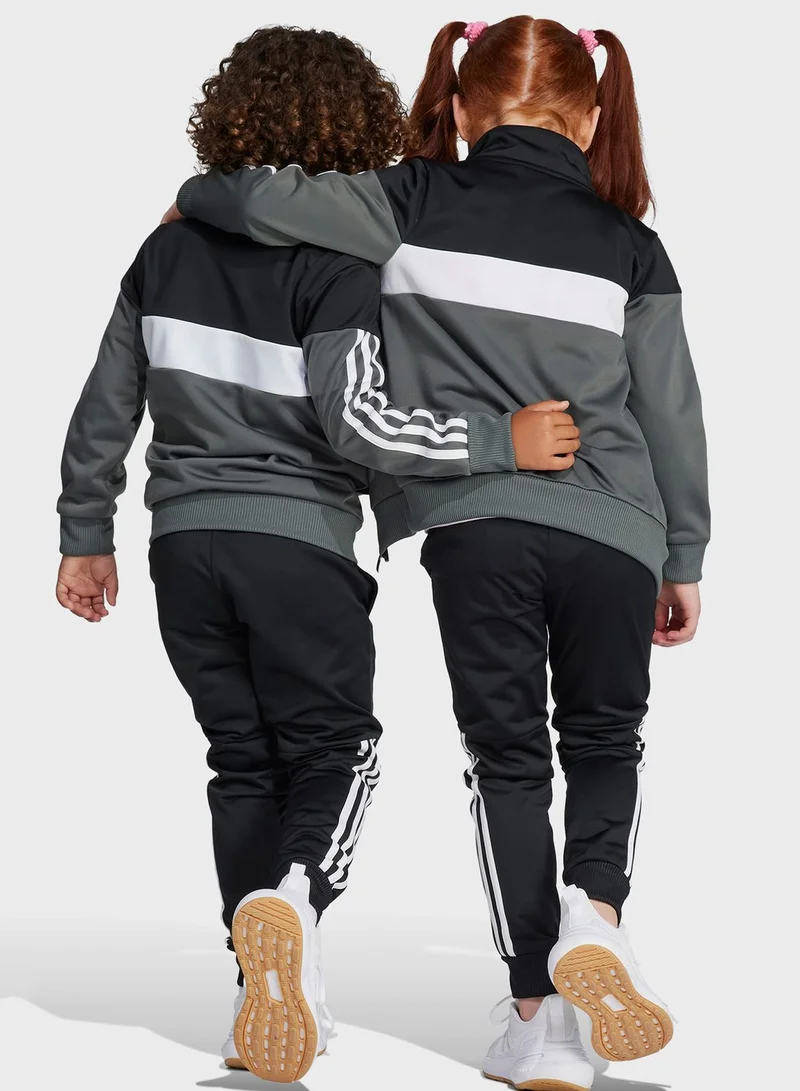adidas بدلة رياضية تيبيريو للأطفال الصغار