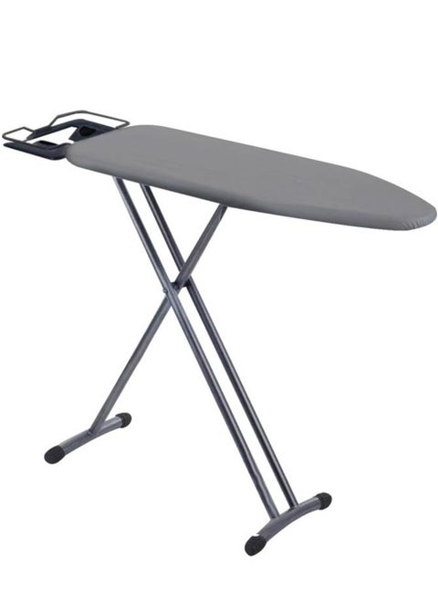 Folding Ironing Board Ironing Table Iron Table With Adjustable Height and Space Saving Design Household Foldable Laundry Rack Lightweight With Heat Resistant Cover and Thicken Felt Pad 13 Inches 110cm*33cm