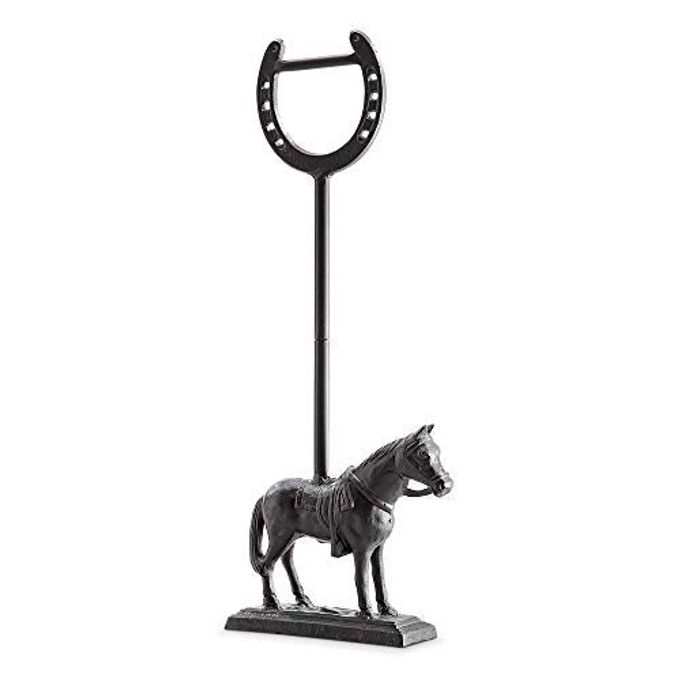 SPI Horse and Horseshoe Doorstop - Image 5