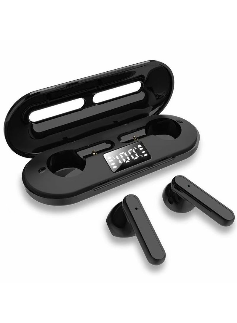 True Wireless Earbuds, in-Ear Bluetooth 5.3 Headphones, Bluetooth Earbuds Touch Control 5Playtime, TWS, Light-Weight Earphones，black - Image 1