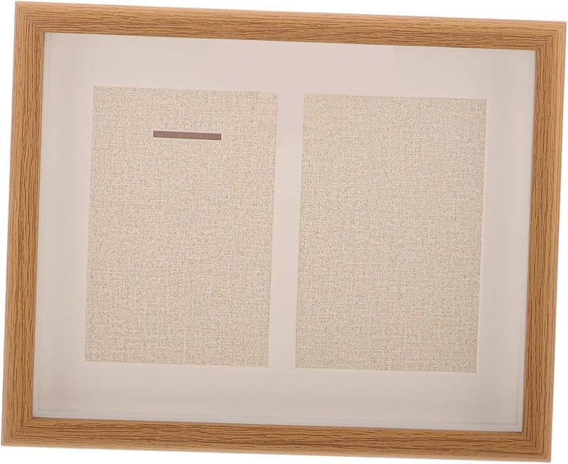 حالة عرض ميدالية خشبية للجوائز واللوحات تصميم مجوف ديكور المنزل والمكتب - Image 1