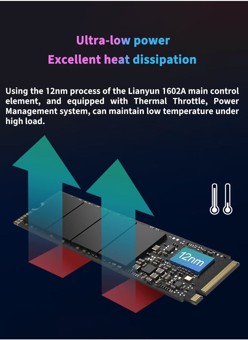 بريداتور - 1 تيرابايت 7200 ميجابايت / ثانية SSD PCIe NVMe Gen4 M.2 2280 ، محركات أقراص صلبة داخلية ، متوافقة مع PS5 ، كمبيوتر مكتبي ، كمبيوتر محمول ، بما في ذلك غرفة التبريد وأدوات التفكيك وتعليمات التثبيت - Image 1