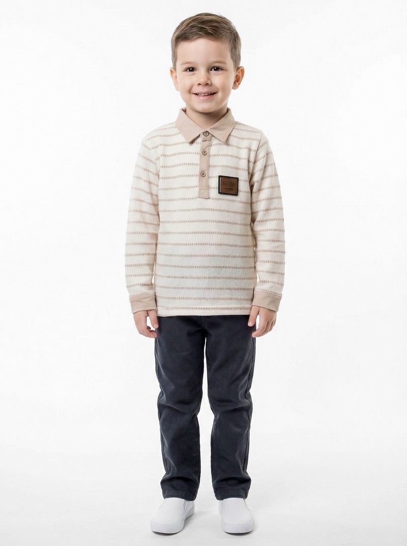 Hype Three-piece boys' clothing set for ages 1 to 5 years, 6229 - Image 4