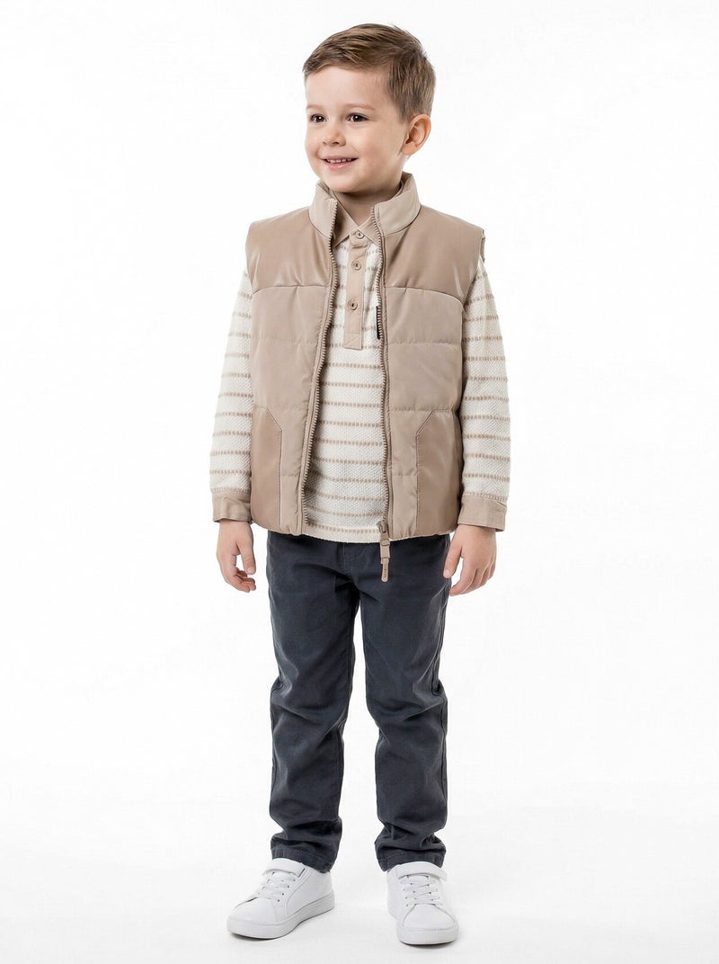 Hype Three-piece boys' clothing set for ages 1 to 5 years, 6229 - Image 2