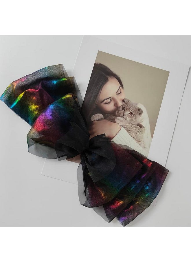 Etncy Life Large Hair Bows Hair Barrettes Clip For Women French Style Hair Accessories For Women Girls Party Wedding (Style11Pcs)  - Image 2