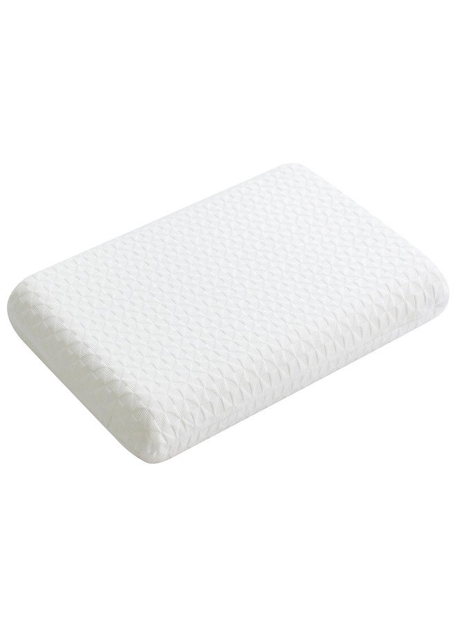 Hcore Ultra-Thin Gel Infused Memory Foam Stomach Sleeping Pillow, Slim Pillow for Side & Back Sleepers, CertiPUR-US - Standard, 2.75 inches - Image 1