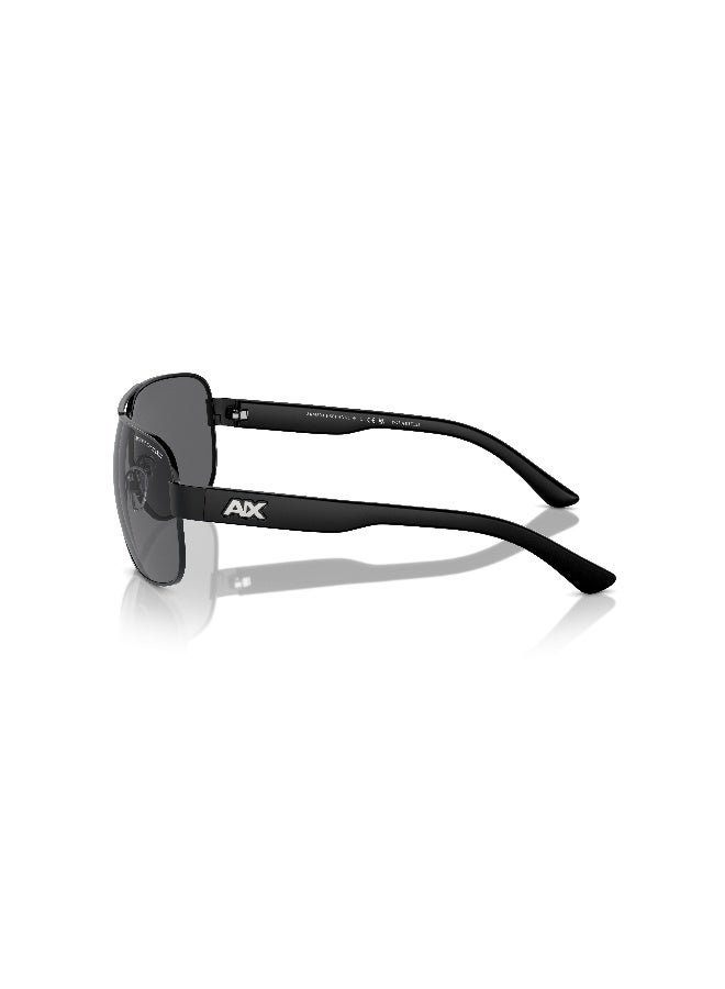 Armani Exchange AX2012S 606381 Men's Full Rim Pilot Polarized Sunglasses - Lens Size: 62 mm - Image 2