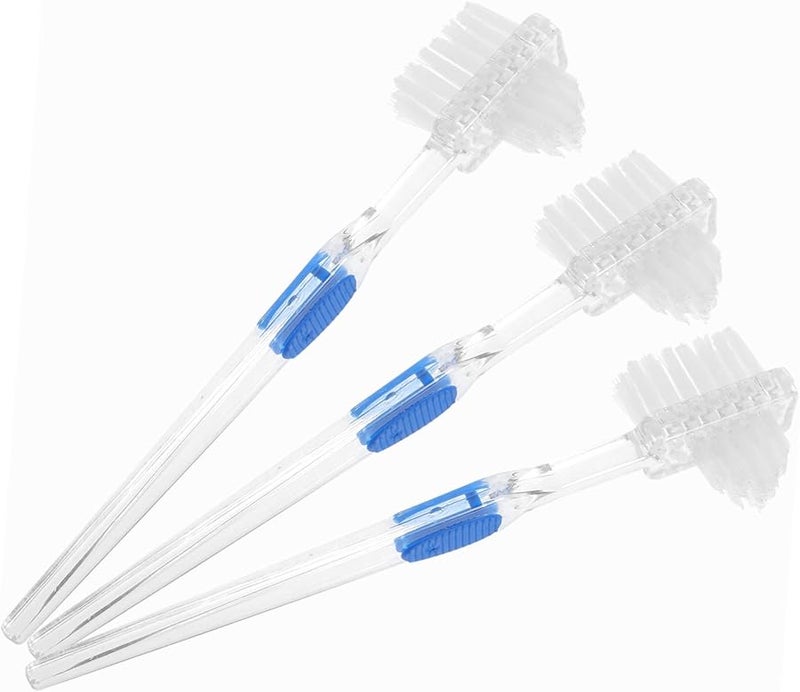 Double Sided Cleaning Brush with Soft Bristles and Non Slip Handle - Image 2